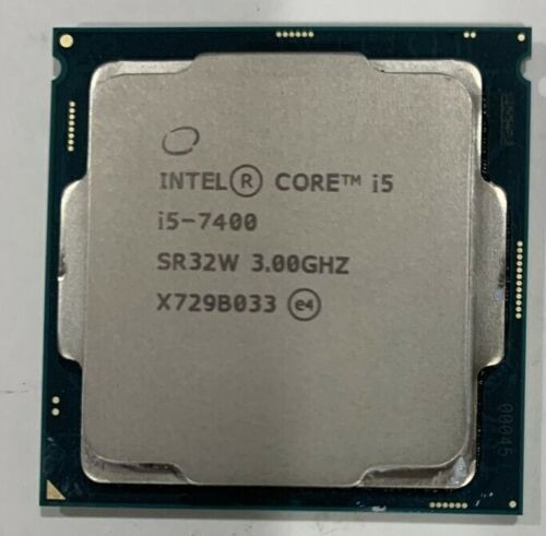 Intel Core I5-7400 3.0Ghz Quad Core Lga1151 6Mb Desktop Cpu Sr32W Tested Grade A