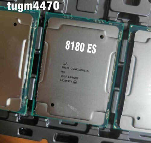 Intel Xeon Platinum 8180 (Es) Ql1F Gold 6148 Es Qlns 8260 Es Qq89 Cpu Processor