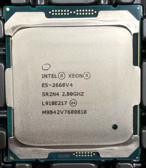 Intel Cm8066002031201 Sr2N4 Xeon Processor E5-2660 V4 35M Cache, 2.00 Ghz Tested