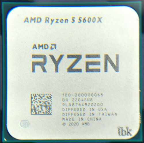 Amd Ryzen 5 5600X 3.7Ghz 6 Cores Socket Am4 Process W/Grease