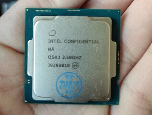 Intel Core I5-10600K Es Qsrj 3.5Ghz 6 Core 12 Thread 125W Lga1200 Cpu Processor