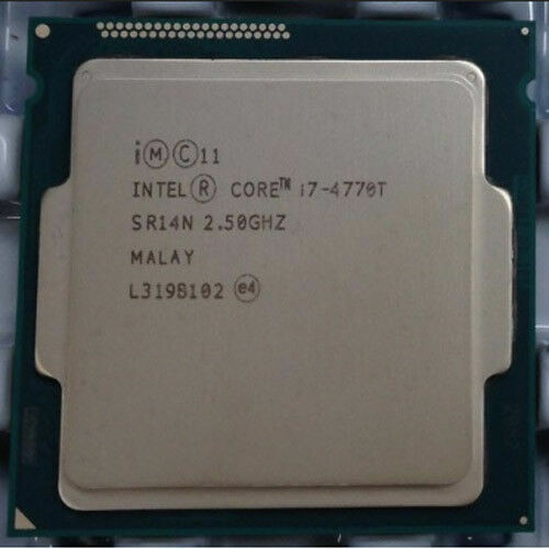 Intel Core I7-4770T 2.5-3.7Ghz Lga1150 Sr14N 45W 8 Cores Process Tested