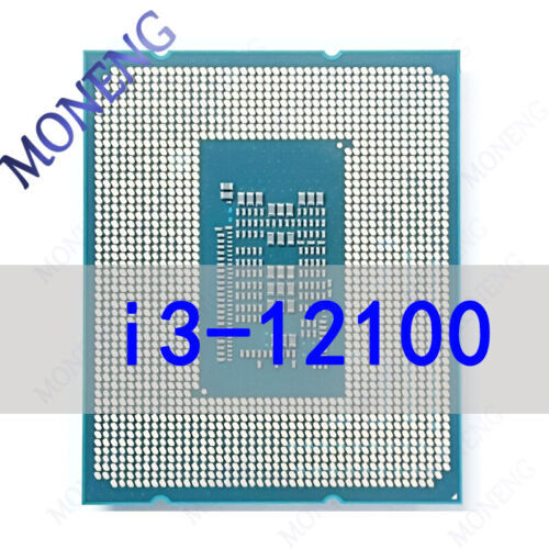 I3 12100 I312100 12100 Cpu Processor New I3-12100 3.3Ghz 4 Core 8