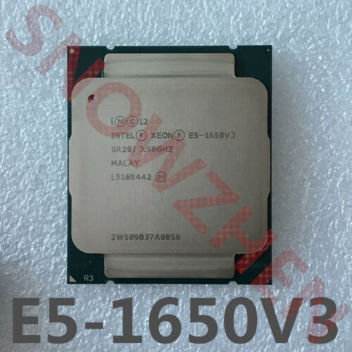 Intel Xeon E5-1650 V3 Cpu 6-Core 3.5Ghz 15M Sr20J 140W Lga2011-3 Processor