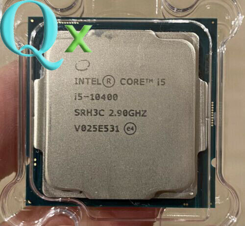 10Th Gen Intel Core I5-10400 Lga 1200 Cpu Processor 6-Core Comet Lake 2.9Ghz