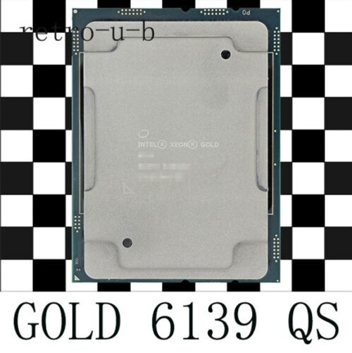 Intel Xeon Gold 6139  2.30Ghz 18Core 36Threads Lga3647 Cpu Processor