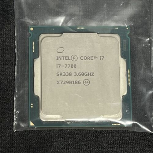 Intel Core I7 7700 Used