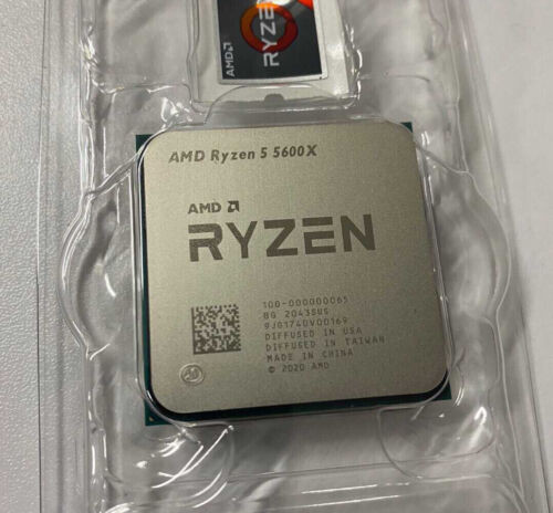 Amd Ryzen 5 5600X R5-5600X 3.7Ghz 6Core 12Thr Socket Am4 65W Cpu Processor