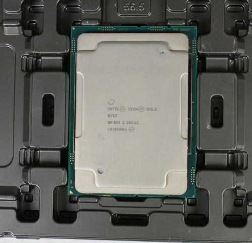 Xeon Gold 6152 22 Cores 2.1 Ghz (Max Turbo 3.7 Ghz) 30.25 Mb Cache Sr3B4