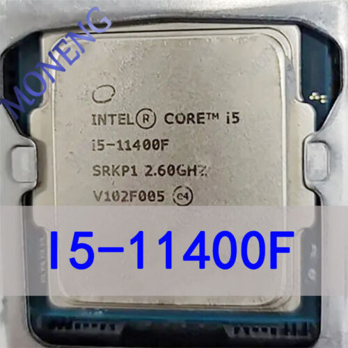 New I5-11400F I5 11400F 2.6Ghz 6C/12T 12Mb For 400/500 Series Chipsets I5-11400F