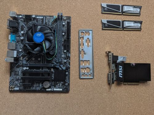 Computer Parts Bundle I5-940Of, Matx Mobo, 8Gb Ram, Gt 710 Graphics Card