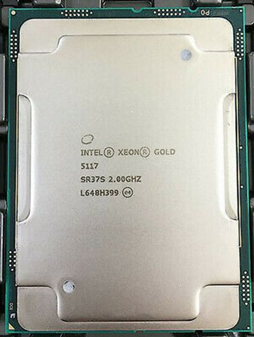 Intel Xeon Gold 5117 Sr37S 14C 2Ghz 2.3/2.8Ghz 19.25Mb 105W Lga3647 Ddr4-2400