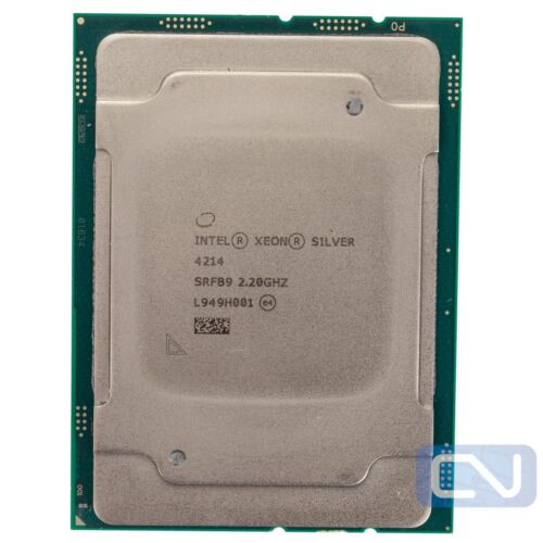 Intel Xeon Silver 4214 Srfb9 2.2Ghz 16.5 Mb 12 Core Lga 3647 B Grade Cpu
