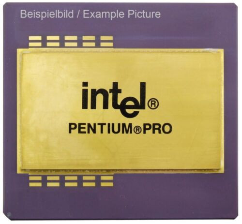 Intel Pentium Pro 180Mhz Sl22U Kb80521Ex180 256K Cpu Processor Vintage Ceramic