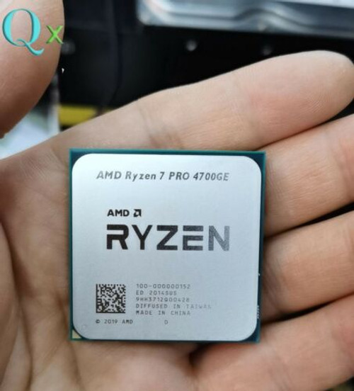 Amd Ryzen 7 Pro 4700Ge R7 Pro 4700Ge Am4 Cpu Processor 8Core 3.1 Ghz 35W