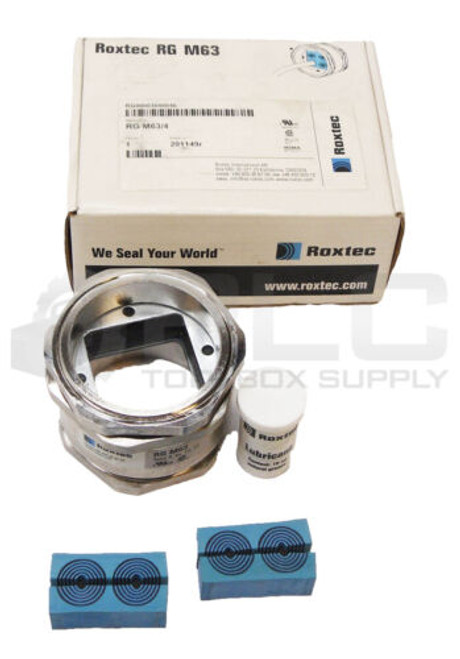 New Roxtec Rg M63/4 Polyamide Cable Gland Rg00063040046 Rg M63