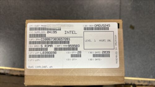 Intel Xeon Gold 6146 3.2 Ghz 12 Cores Sr3Ma Cd8067303657201