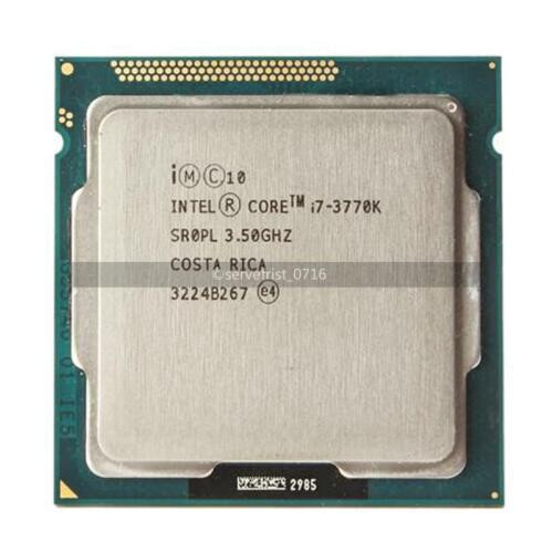 For Intel I7 3770K Quad Core Lga 1155 3.5Ghz 8Mb Cache Desktop Processor Cpu