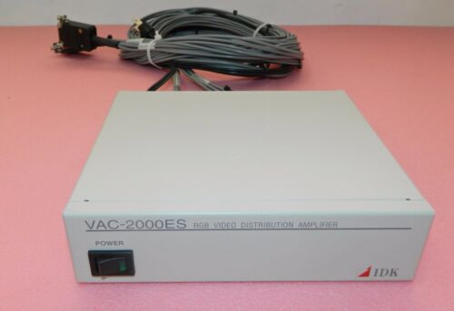 Idk Corporation Vac-2000Es Rgb Video Distribution Amplifier