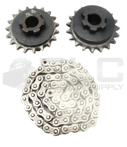 Rs40 Chain Assembly W/ Two Sprocket Assembly 65 Links Approx 3'