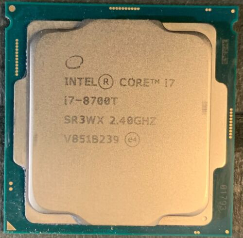 Intel Core I7-8700T 6Core 2.40Ghz Lga1151