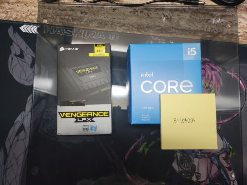 Intel Core I5-10400F + 32 Gb (4×8 Gb) Ddr4 2666Mhz Corsair Vengeance Lpx