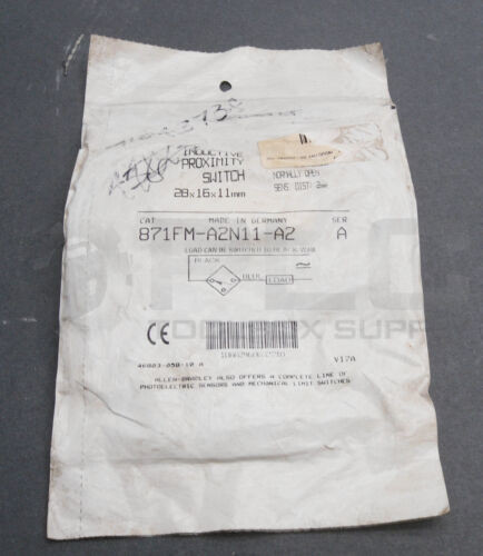 Sealed New Allen Bradley 871Fm-A2N11-A2 /A Inductive Proxmity Switch