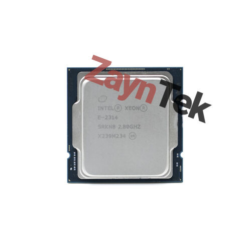 Intel® Xeon® E-2314 Processor 8M Cache, 2.80 Ghz (Srkn8)