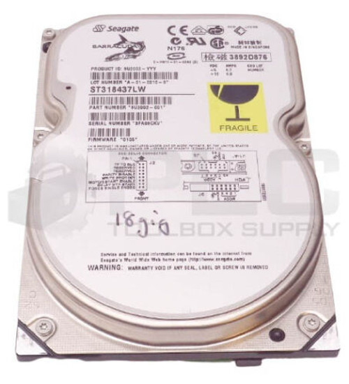 New Seagate 9U2002-001 Barracuda St318437Lw Hard Drive Hdd, 18.4Gb