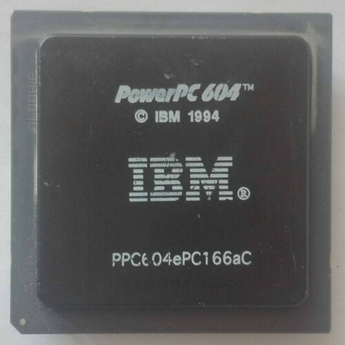 Very Rare Unique Cpu Powerpc 604 By Ibm At 166Mhz No Bga With Pins