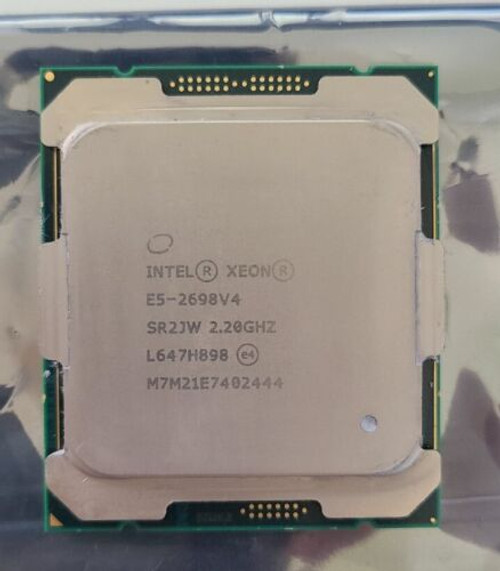 Intel Xeon E5-2698 V4 (Sr2Jw) 2.20Ghz Cpu | Genuine