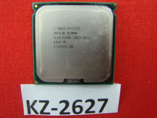 "Intel Xeon 5160 3Ghz/4Mb/1333Mhz Slippers 771 Duo Core Cpu #-