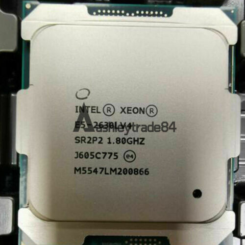 1Pcs Used Intel Xeon E5-2630L V4 10-Core 1.8Ghz Sr2P2 Lga 2011 Processor Cpu