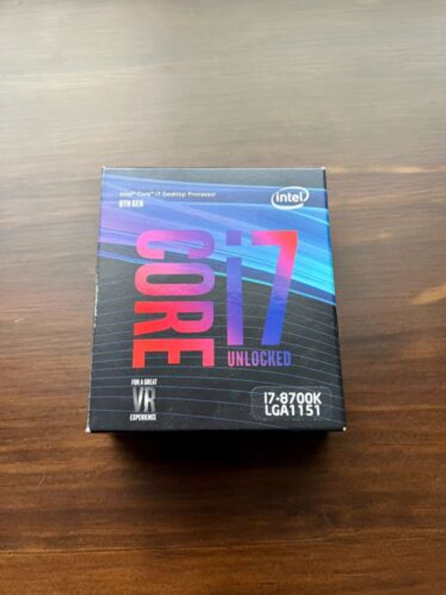 Intel Core I7 Desktop Processor 8Th Gen I7-8700K