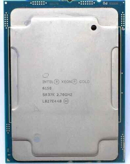 Intel Xeon Gold 6150 Sr37K 18C 2.7Ghz 3.4/3.7Ghz 24.75Mb 165W Lga3647 Ddr4-2666