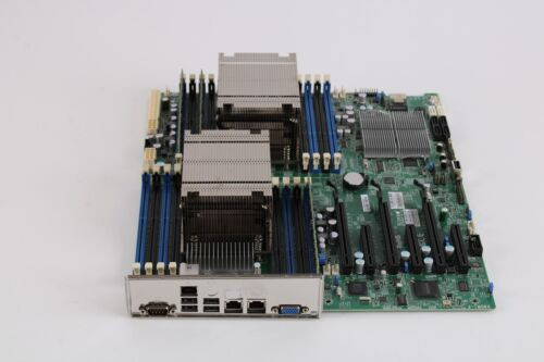 Super Micro X9Dri-F Motherboard W/ 2X: Intel E5-2643 V2 Cpu @3.50Ghz / 24Gb Ram