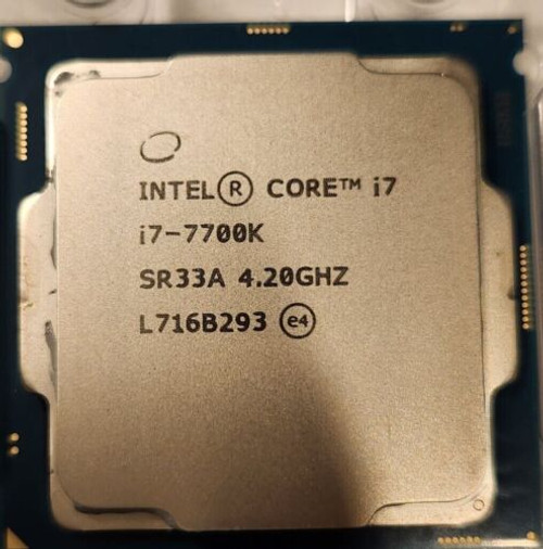 Intel Core I7-7700K 4.5 Ghz 4 Cores Desktop Cpu Processor( I7 7700K )