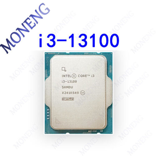 CPU Intel Core i3-13100 (LGA1700) Amazon.com: Intel Core13th Generation i3-13100 Desktop Processor