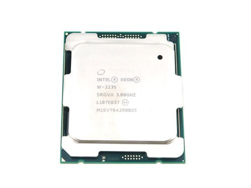 Intel Xeon W-2235 3.8Ghz Socket Lga2066 Hexa-Core Server Cpu Processor Srgva