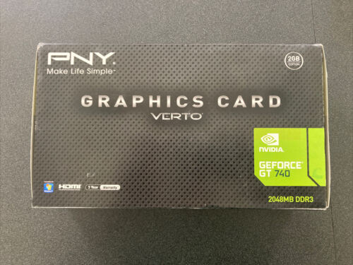 Pny Geforce Gt 740 2Gb Ddr3 Graphics Card Graphic Cards Vcggt7402D3Lxpb-Bb