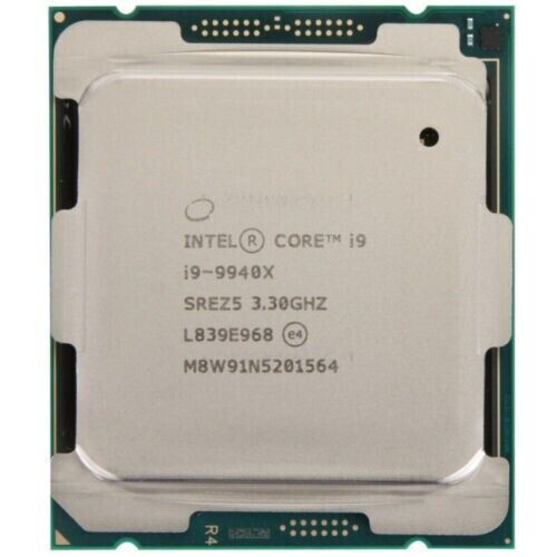 Intel Core I9-9940X Cpu Server Processor