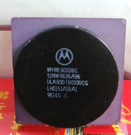 Motorola Mvme6000Bc Gold Plated Cpu High Collectors Value
