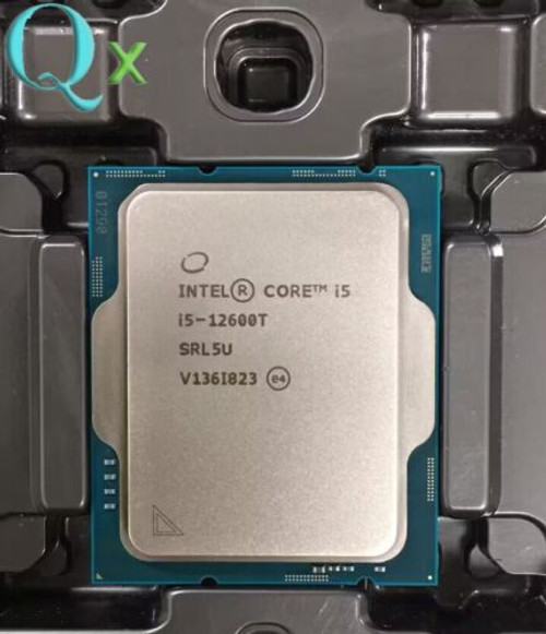 12Th Gen Intel Core I5-12600T Qs Lga 1700 Cpu Processor 6-Core 2.10Ghz 18Mb 35W