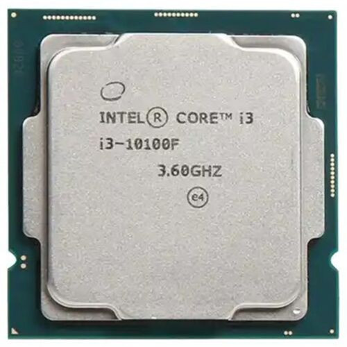 Cpu Processor Intel Core I3 10100F Lga 1200 Lga1200 Without Gpu Integrated Bulk