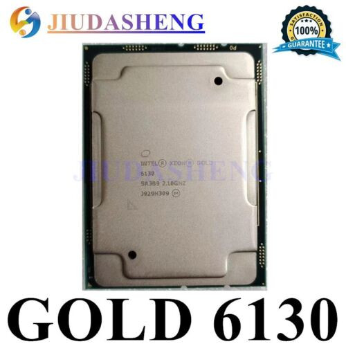 Intel Xeon Gold 6130 2.1Ghz 22M 16 Core 125W Lga 3647 Cpu Processor Sr3B9