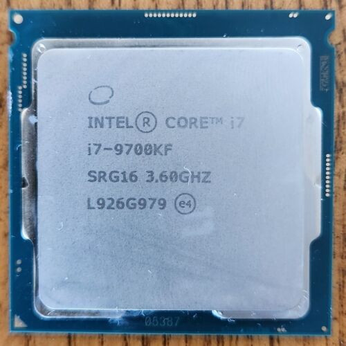 9Th Gen Intel Core I7 9700Kf Lga1151 Cpu Processor 3.6Ghz 12Mb