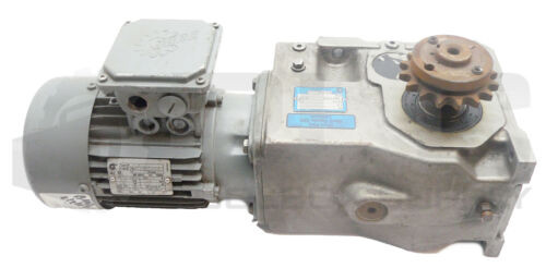 Nord 71L/4Cus Motor 1720Rpm 0.50Hp Fr: 71L W/ 90121-71 L/4 Gearbox Reducer