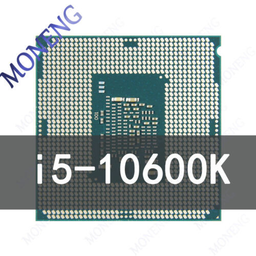 New Original I5 10600K 4.1 Ghz Six-Core Cpu Processor 12M 65W Lga1200 I5-10600K