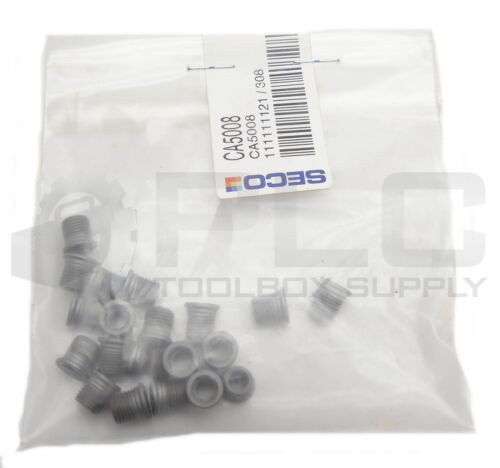 Sealed New Bag Of 20 Seco Ca5008 Inserts