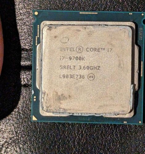 Intel I7-9700K And Cooler